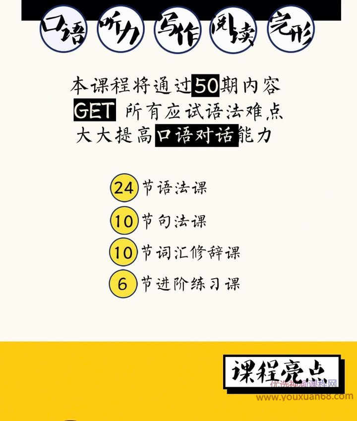 KO大魔王《英語語法通關(guān)計劃》【6.4G】