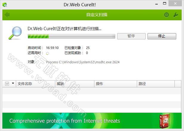 檢測(cè)清除惡意軟件 | Dr.Web CureIt! v16.06.2025 中文綠色版
