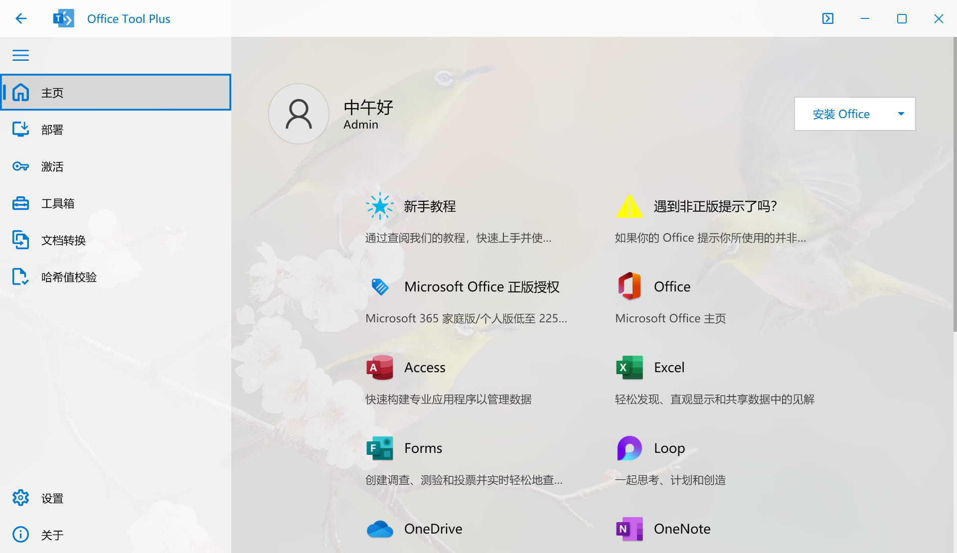 Office下載安裝工具 | Office Tool Plus v10.24.68.0 中文綠色版