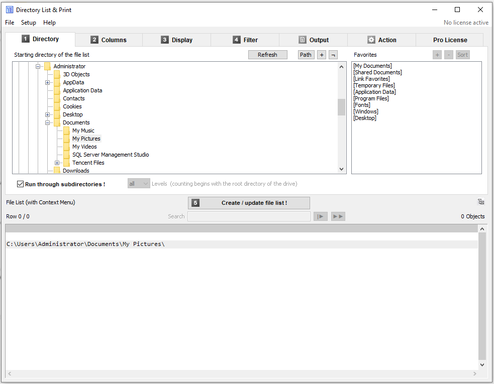 文件目錄打印工具 | Directory List & Print Pro v4.34 便攜版