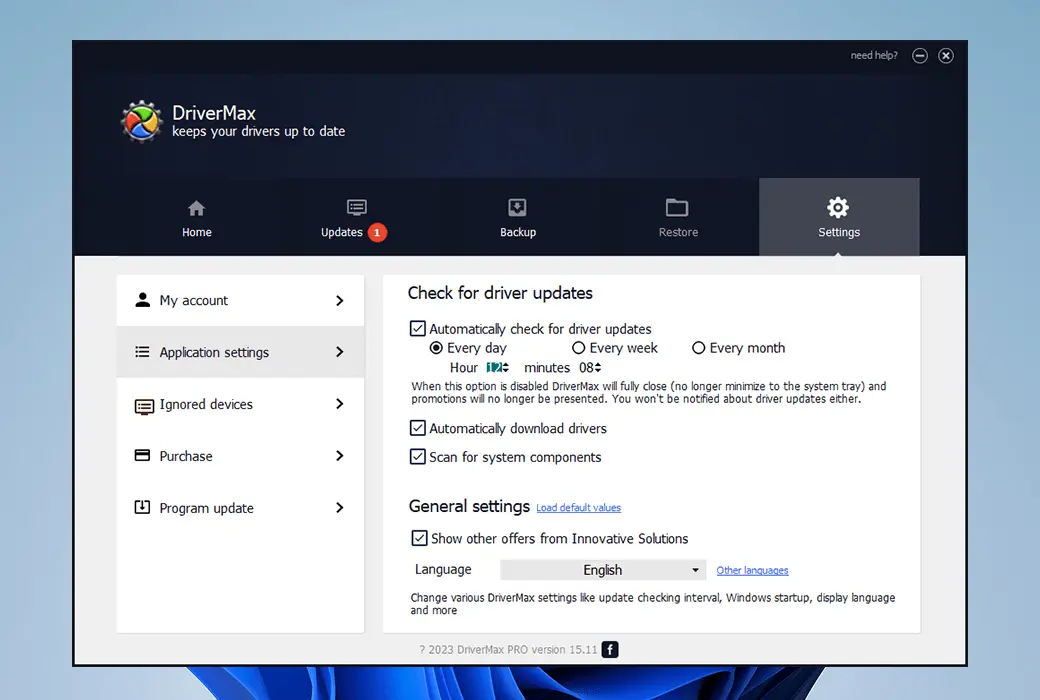 驅動程序升級和備份工具 | DriverMax v16.21.0.24 便攜版