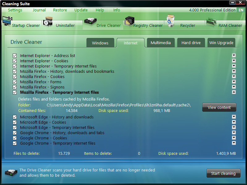 系統(tǒng)優(yōu)化工具 | ASCOMP Cleaning Suite Pro v4.020 中文綠色版