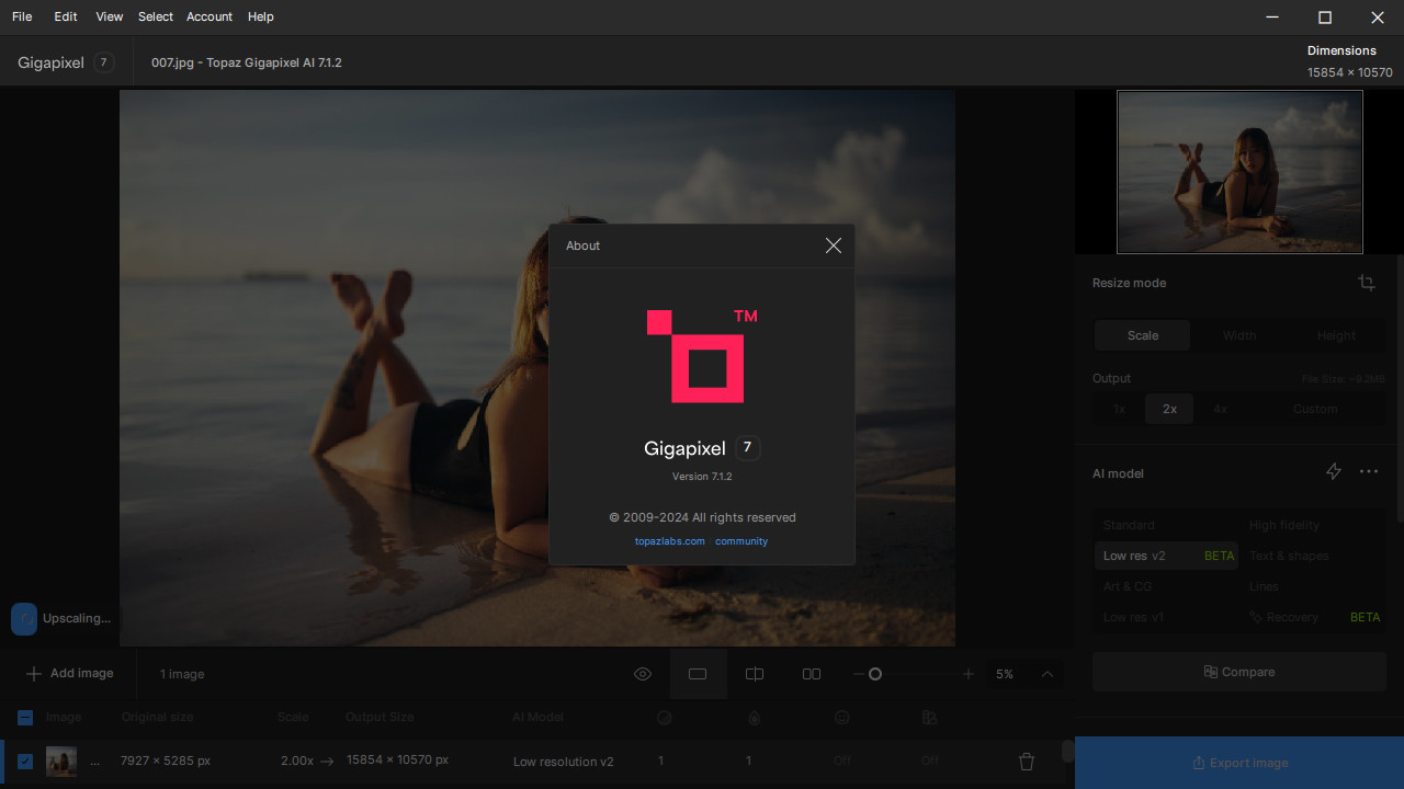 無(wú)損圖片放大工具 | Topaz Gigapixel AI v8.4.3 直裝破解版