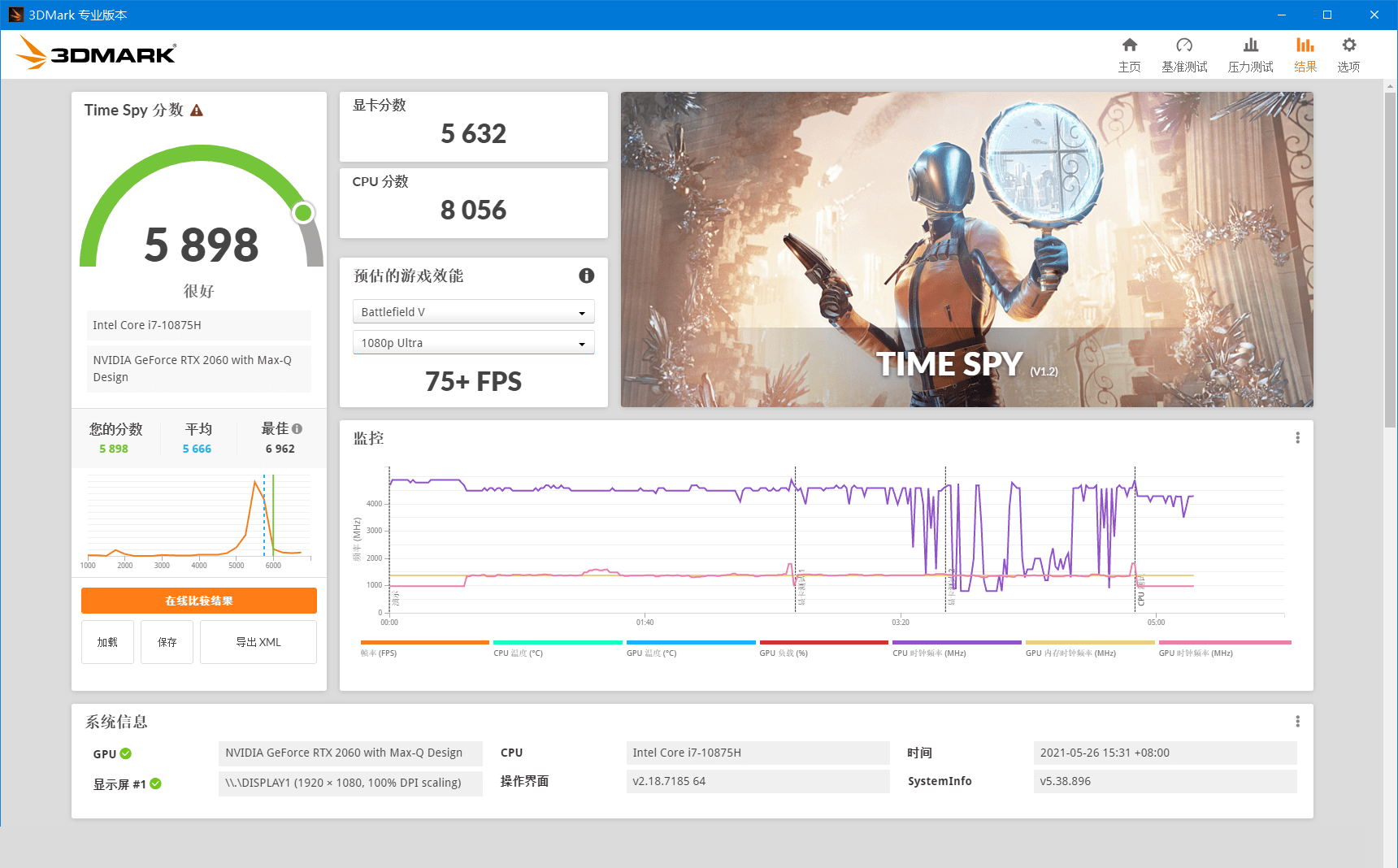 顯卡跑分軟件 | 3DMark v2.32.8454 中文直裝破解版