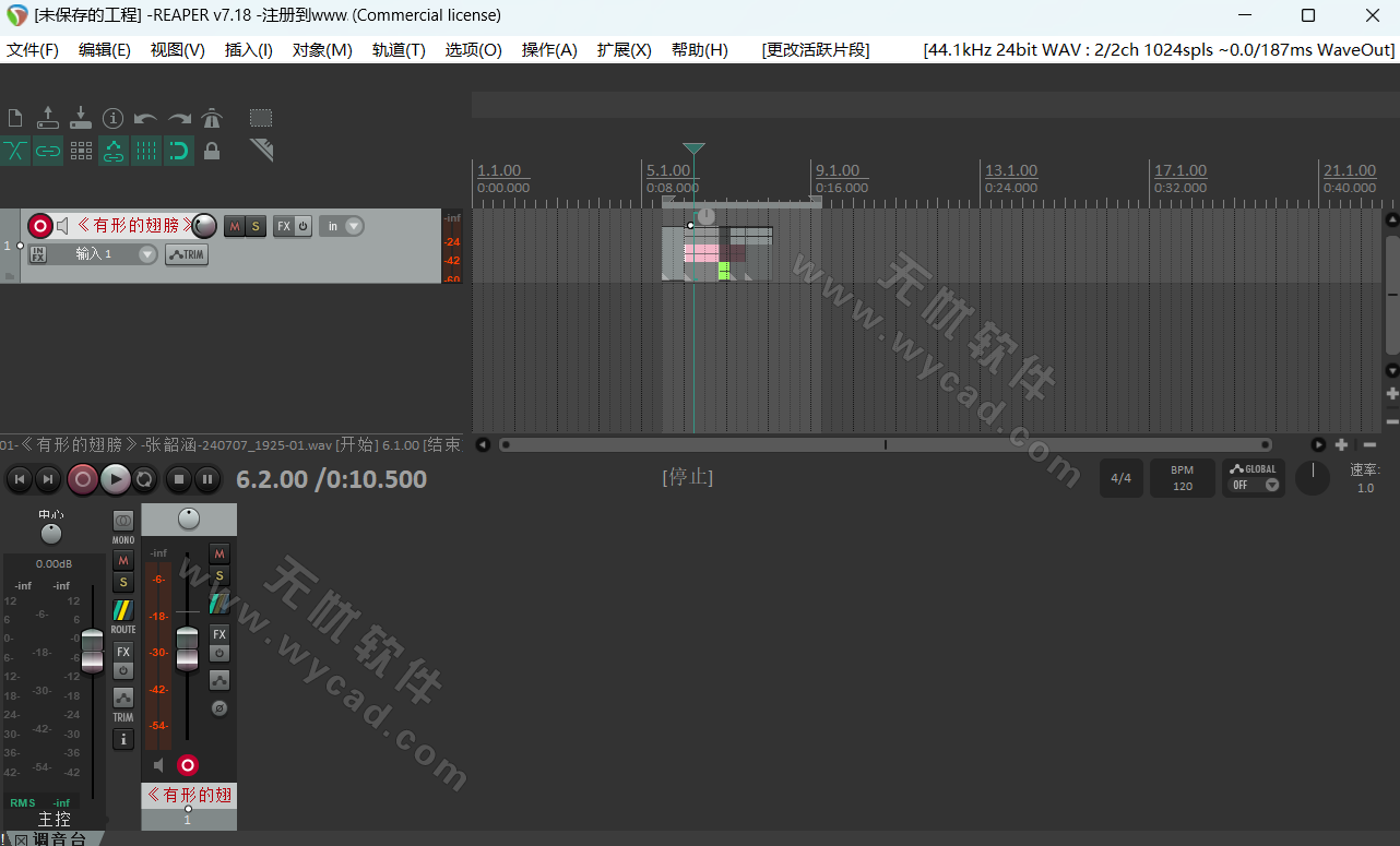 數(shù)字音頻工作站軟件 | REAPER v7.49 中文綠色版
