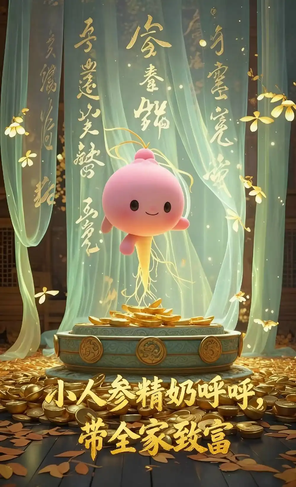 《小人參精奶呼呼帶全家暴富（58集）》全集免費(fèi)觀看