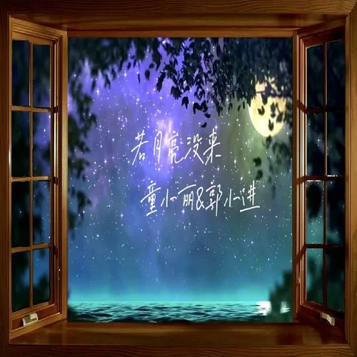 若月亮没来 (若是月亮还没来)-郭小进&童小丽