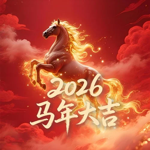 2026马年大吉-白宁