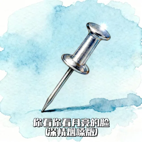 你看你看月亮的脸 (深情烟嗓版)-李诚轩