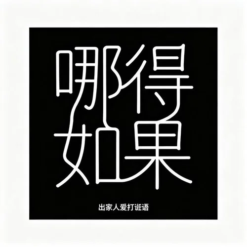 哪得如果-出家人爱打诳语