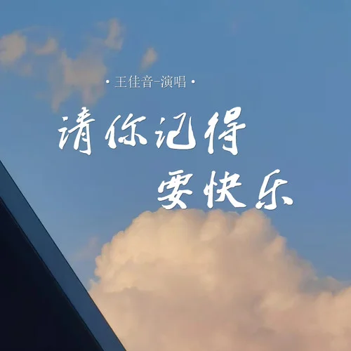 请你记得要快乐-王佳音