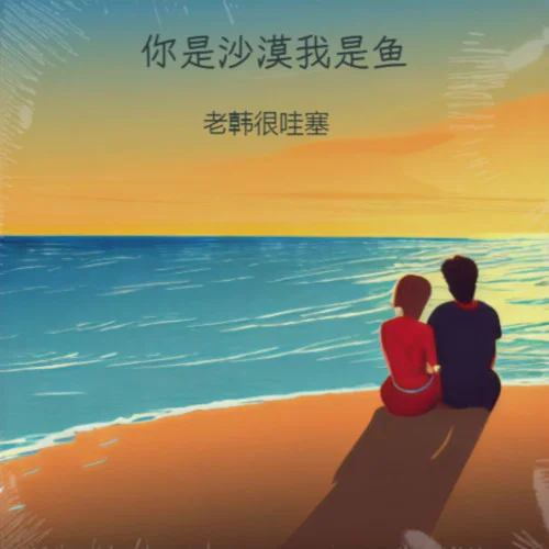 你是沙漠我是鱼 (伴奏)-老韩很哇塞