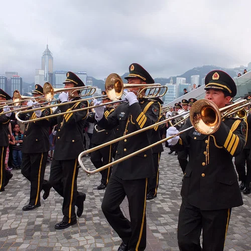 歌唱祖国(合唱)-中国人民解放军军乐团