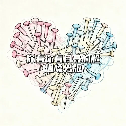 你看你看月亮的脸 (烟嗓男版)-大头针AI