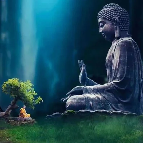 佛教音樂-大悲咒 完整版[唱經(jīng)給你聽B]-藍(lán)藍(lán)藍(lán)又藍(lán)