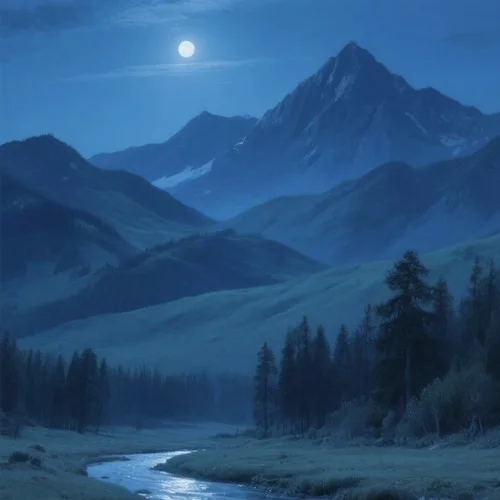 月亮翻過(guò)小山坡-你星