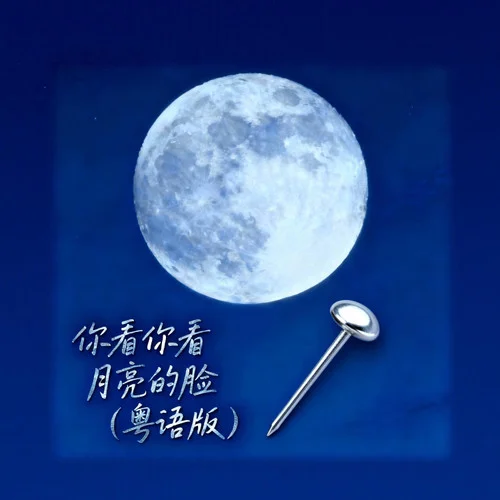 你看你看月亮的脸 (粤语版)-李诚轩&大头钉
