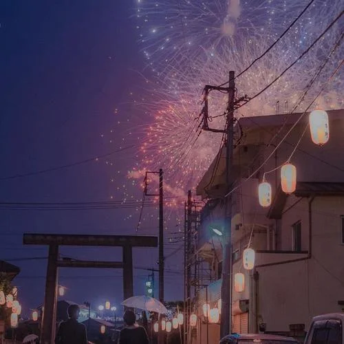 煙花綻放的瞬間-安林