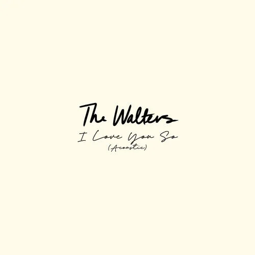 I Love You So(Acoustic)-The Walters