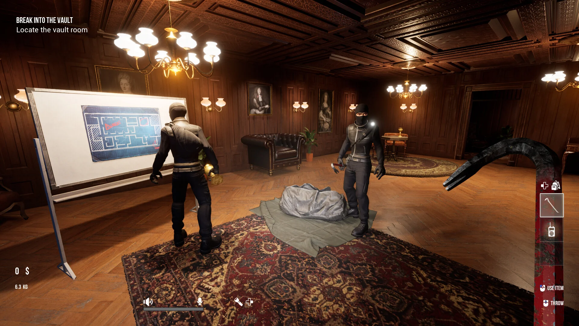 《劫盜驚魂夜》中文版