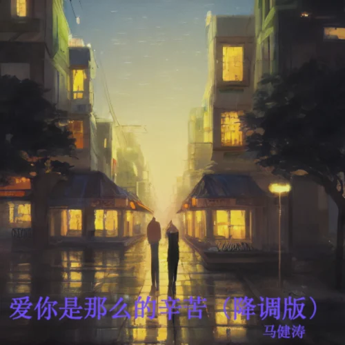 愛(ài)你是那么的辛苦（升調(diào)版）-馬健濤