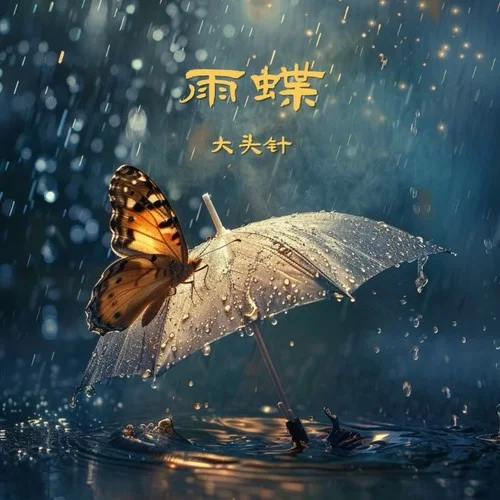 雨蝶（我向你飞雨温柔的坠）-大头针