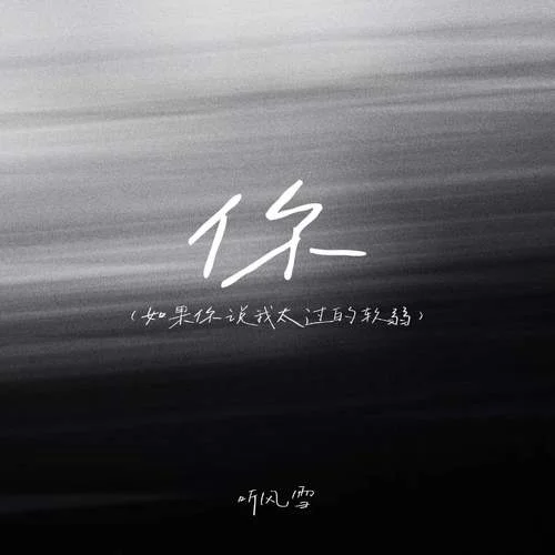 你 (如果你说我太过的软弱)-听风雪