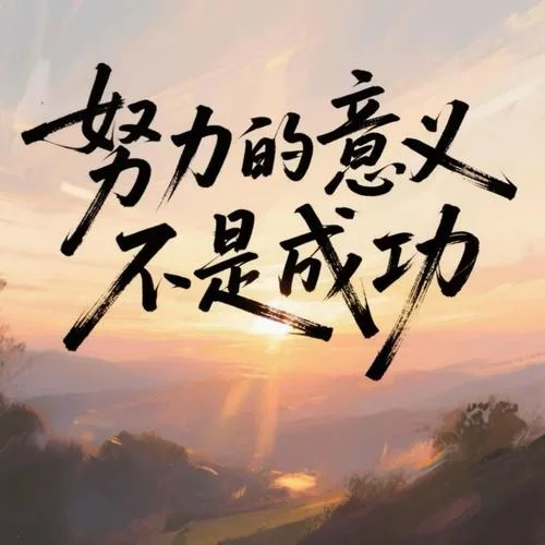 努力的意義不是成功-才荒