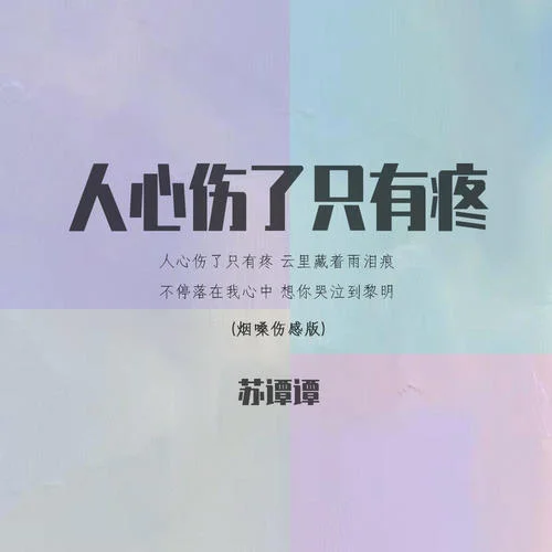 人心傷了只有疼(DJ默涵版)-蘇譚譚