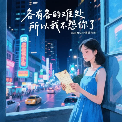 各有各的難處所以我不怨你了-沫沫Moore&黎恩Rend