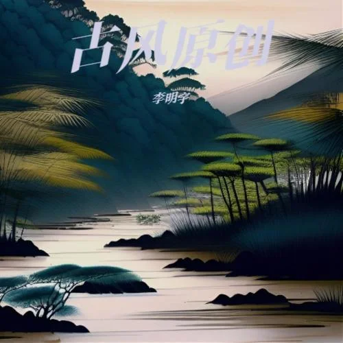 空山聽雨-風吹淡草香