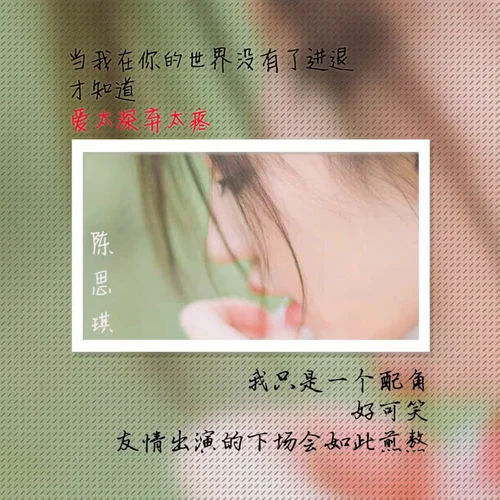 愛太深棄太疼(DJ版)-陳思琪