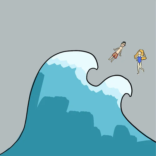 想和你迎著臺風去看海-桑拿貓黑糖&洛天依