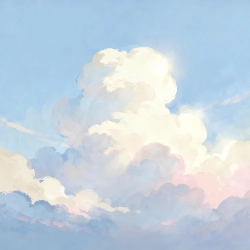 漫隨云卷云舒-藍云木