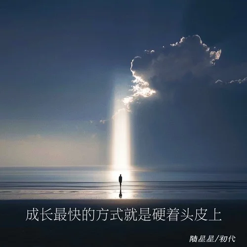 成長(zhǎng)最快的方式就是硬著頭皮上-陸星星&初代
