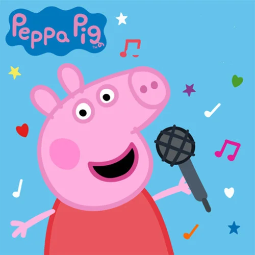 It’s Peppa Pig-papi drumz