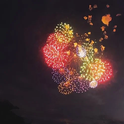 花火が瞬く夜に-羽肿