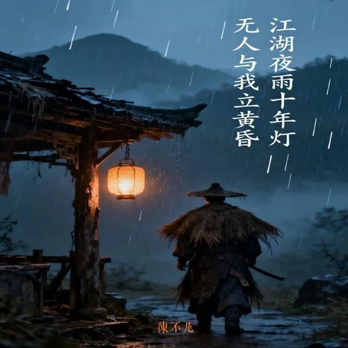 江湖夜雨十年燈（無(wú)人與我立黃昏）-雙笙菌