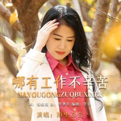 哪有工作不辛苦-雨中百合