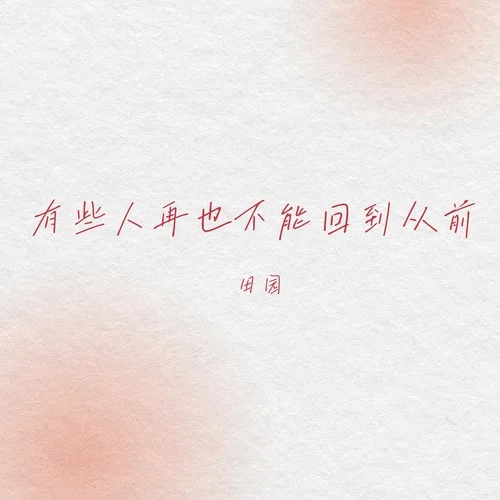 有些人再也不能回到從前（DJEva版）-田園
