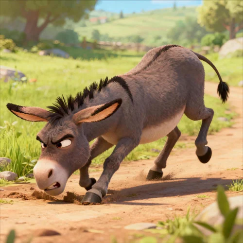 犟驢-抓住了幸福的尾巴