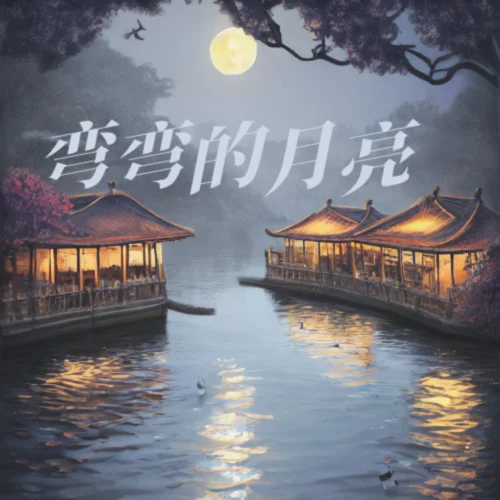 彎彎的月亮 (cover: 大雙二雙)-阿晨