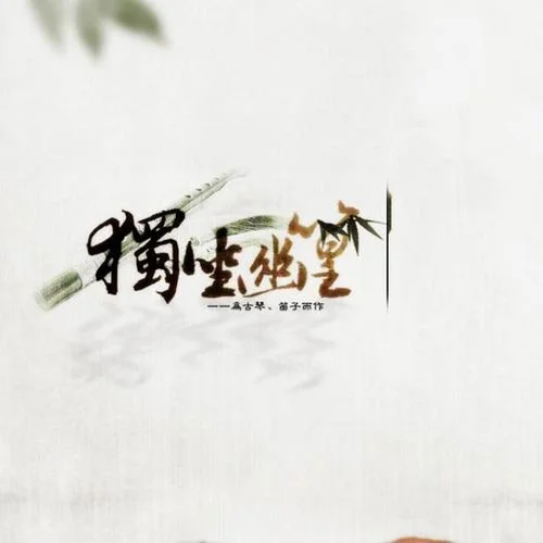 獨坐幽篁-徒有琴