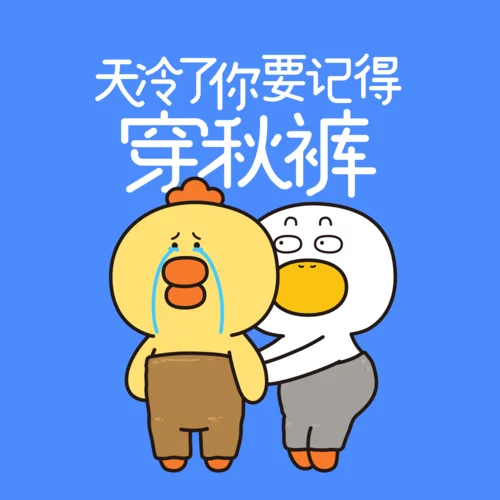 天冷了你要記得穿秋褲 (伴奏)-生活的鴨力