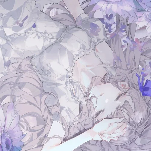 紫色の向日葵-香椎モイミ