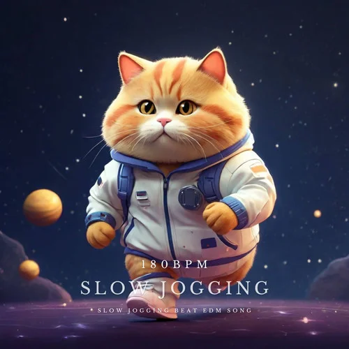 跑步時(shí)光-散步貓