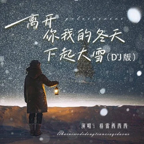 離開你我的冬天下起大雪DJ版-格雷西西西
