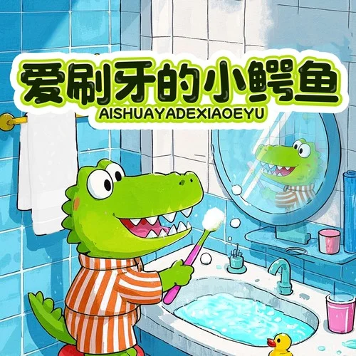 愛(ài)刷牙的小鱷魚-兒歌多多&王一然