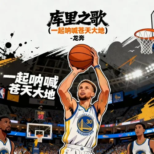 庫里之歌(一起吶喊蒼天大地) (伴奏)-龍奔