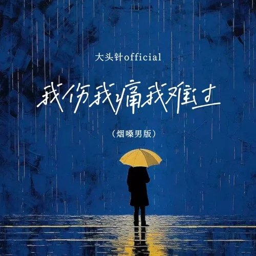 我傷我痛我難過 ((煙嗓男版))-大頭針 Official